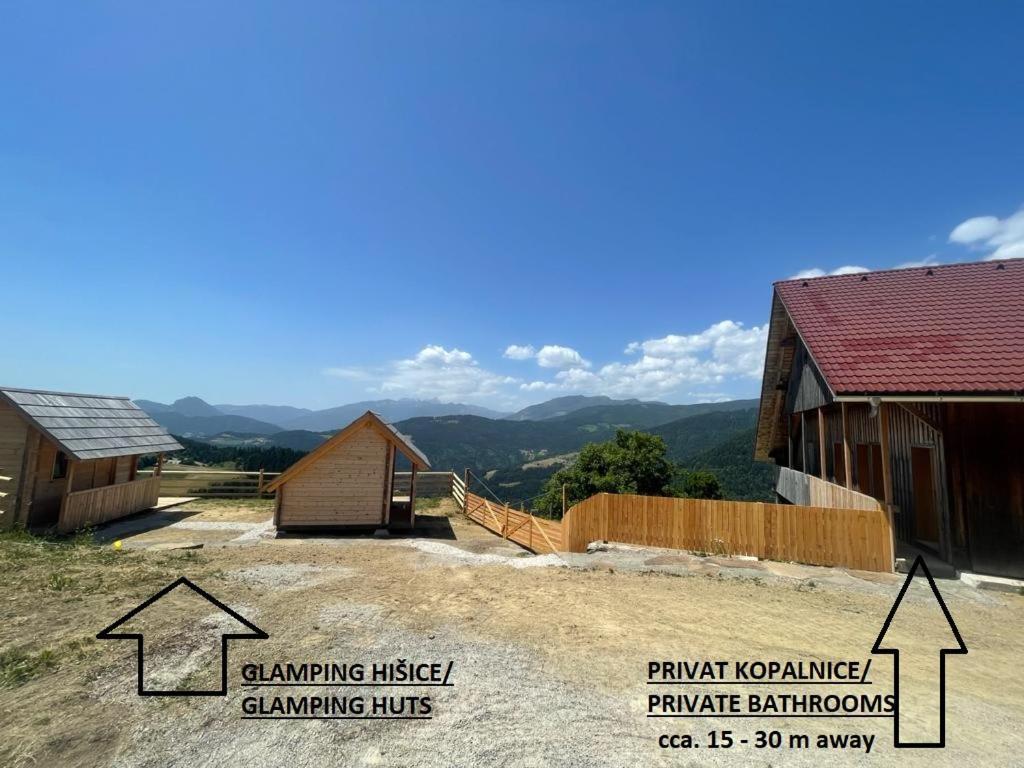 Farmstay&Glamping Visocnik Ljubno المظهر الخارجي الصورة